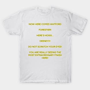 Deeney Iconic Commentary Football T-Shirt